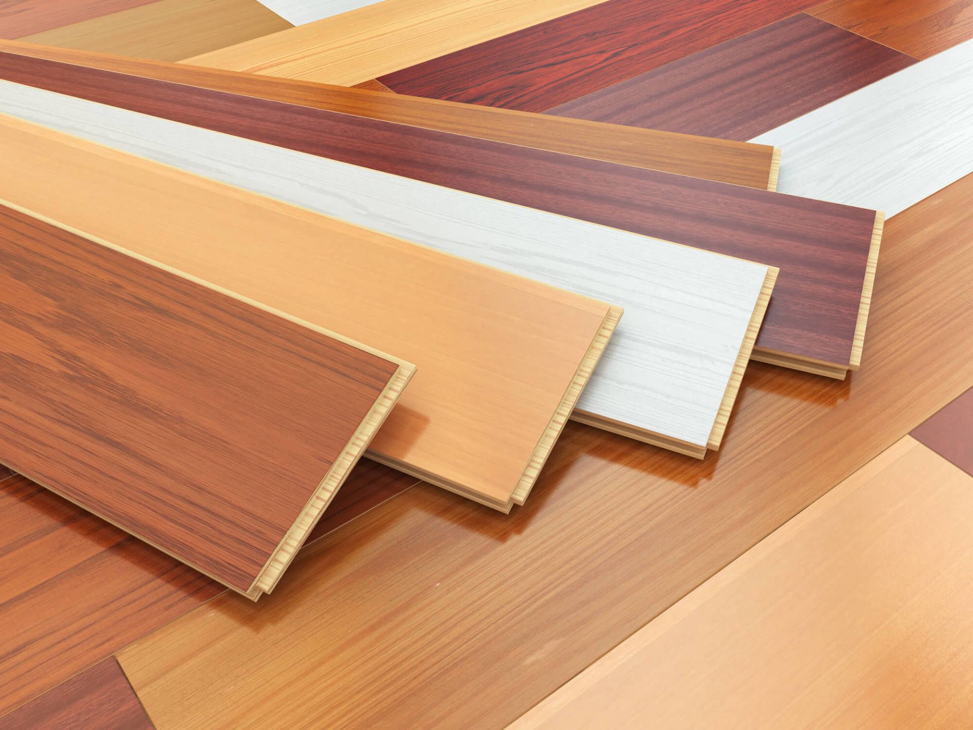 Laminate Wooden Planks with Different Colors — North Myrtle Beach, SC — Williams Carpet Center