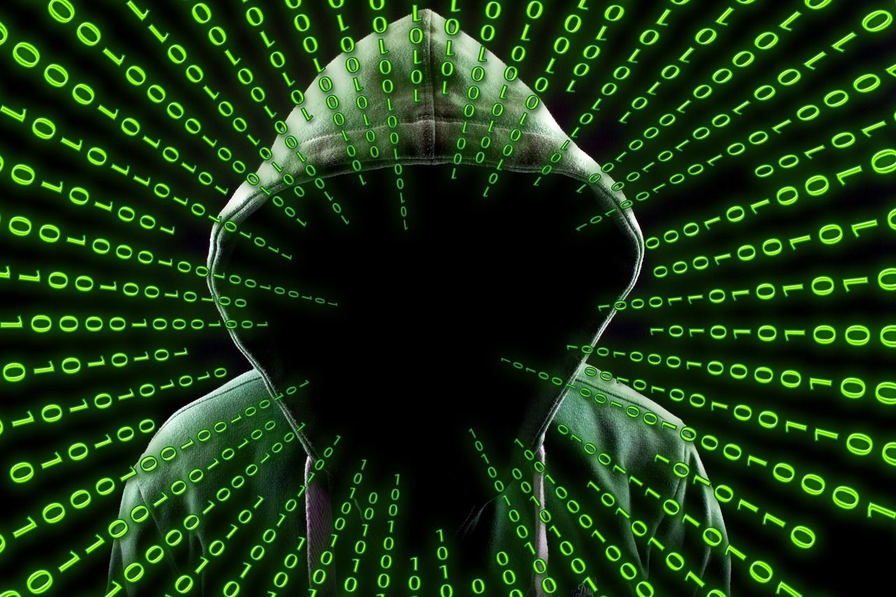 Picture of faceless hacker