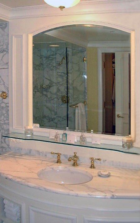 Bathroom mirror - Stained and Leaded Glass in Salt Lake City, UT