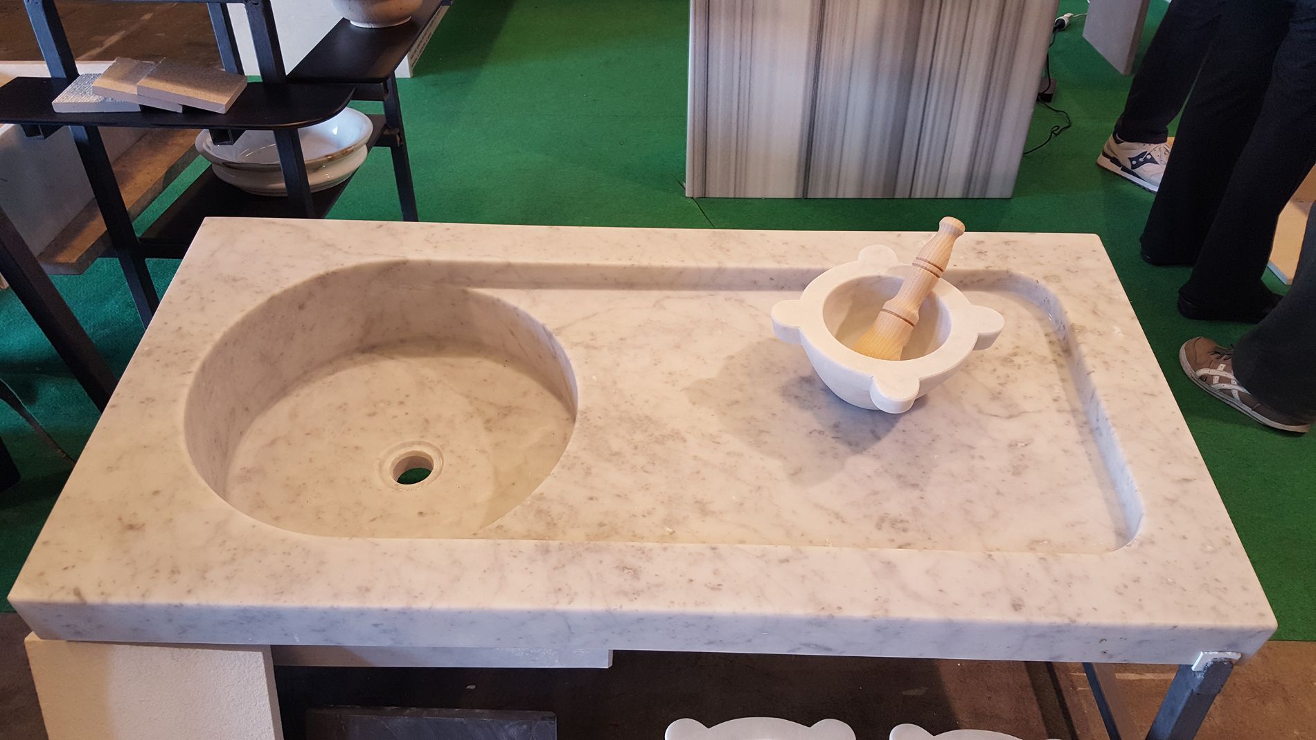 lavabo in marmo