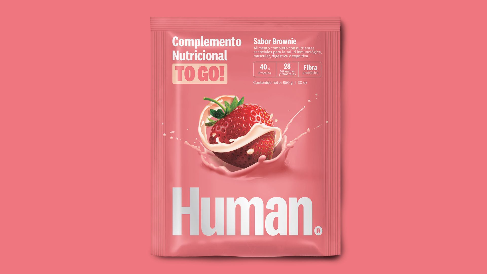 HUMAN - STRAWBERRY & 'LECHE CONDENSADA'