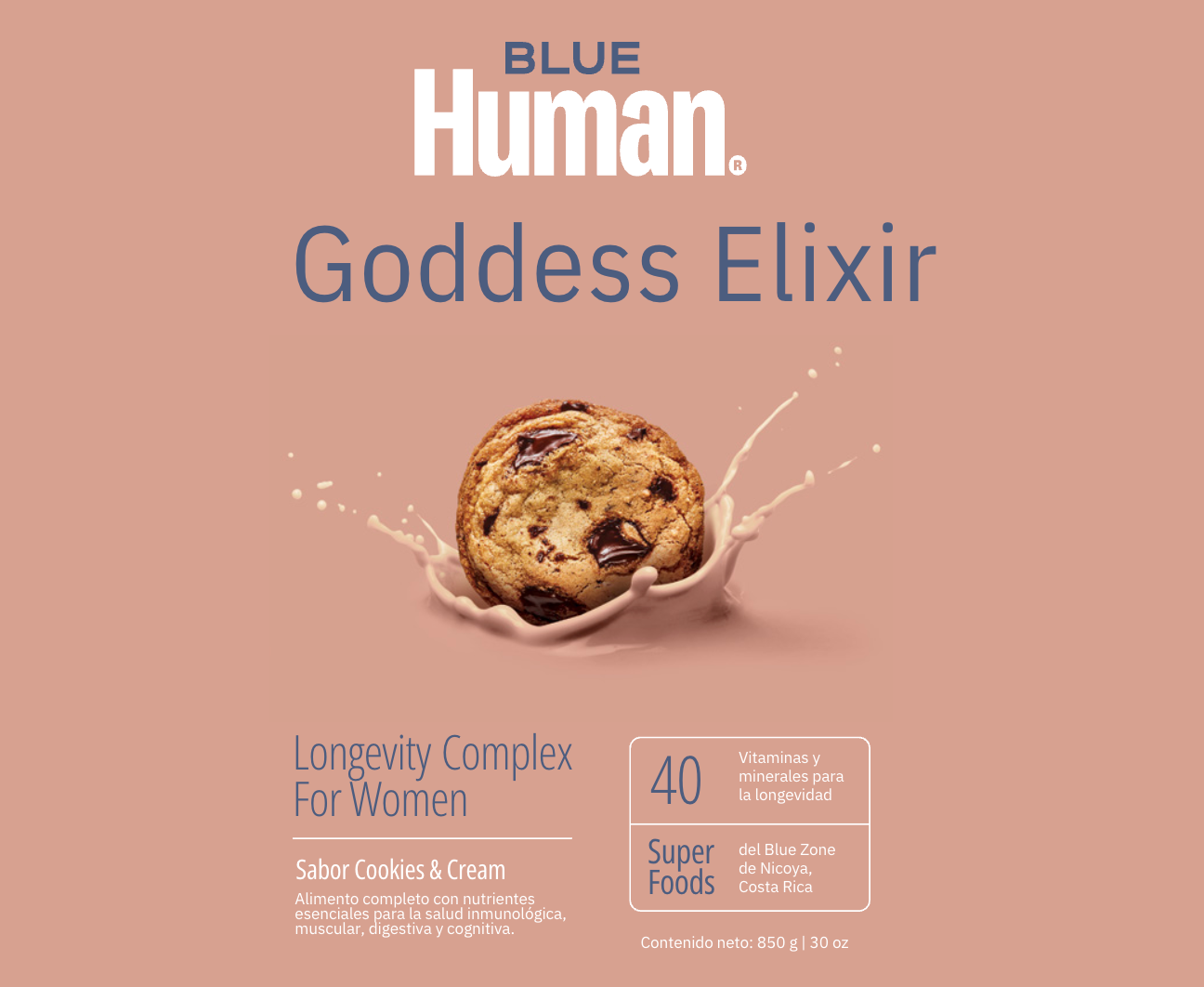 Blue HUMAN - Female formula