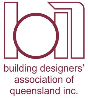 building designers' association of queensland inc. badge