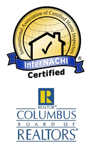 A logo for the columbus board of realtors