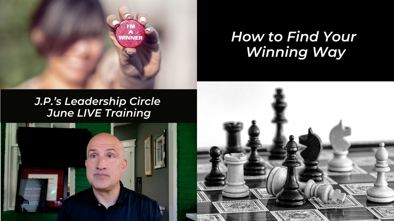 Four-panel collage: Person holding ball, text