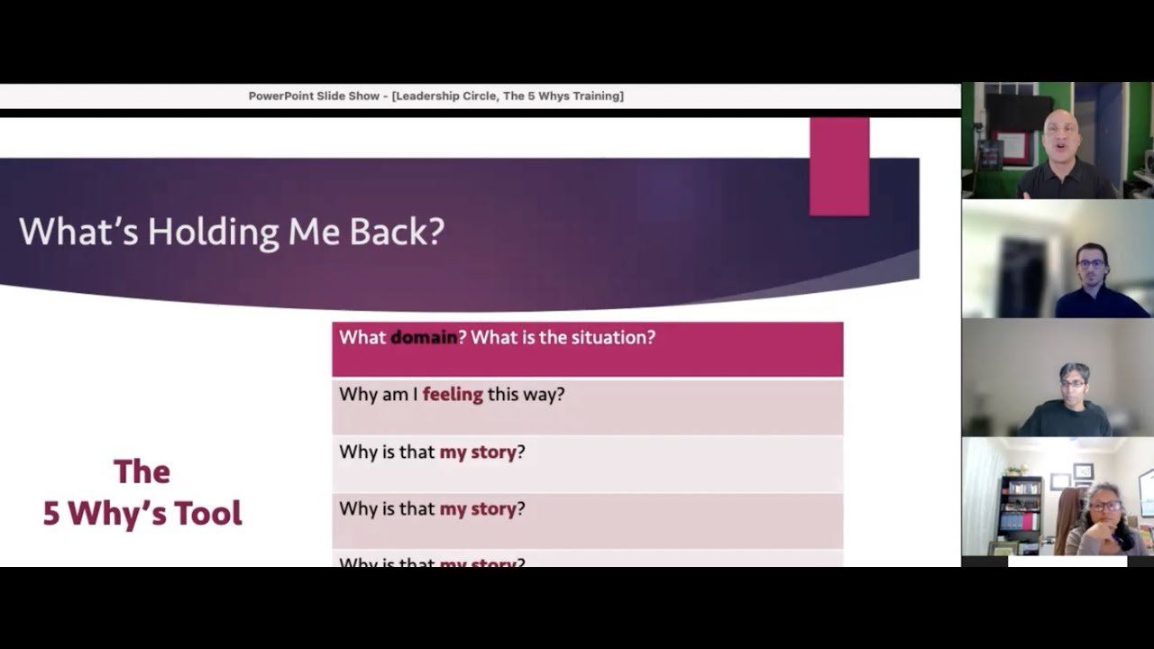 A presentation slide