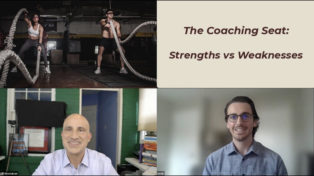 Workout scene and presentation slide