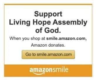 a sign that says support living hope assembly of God