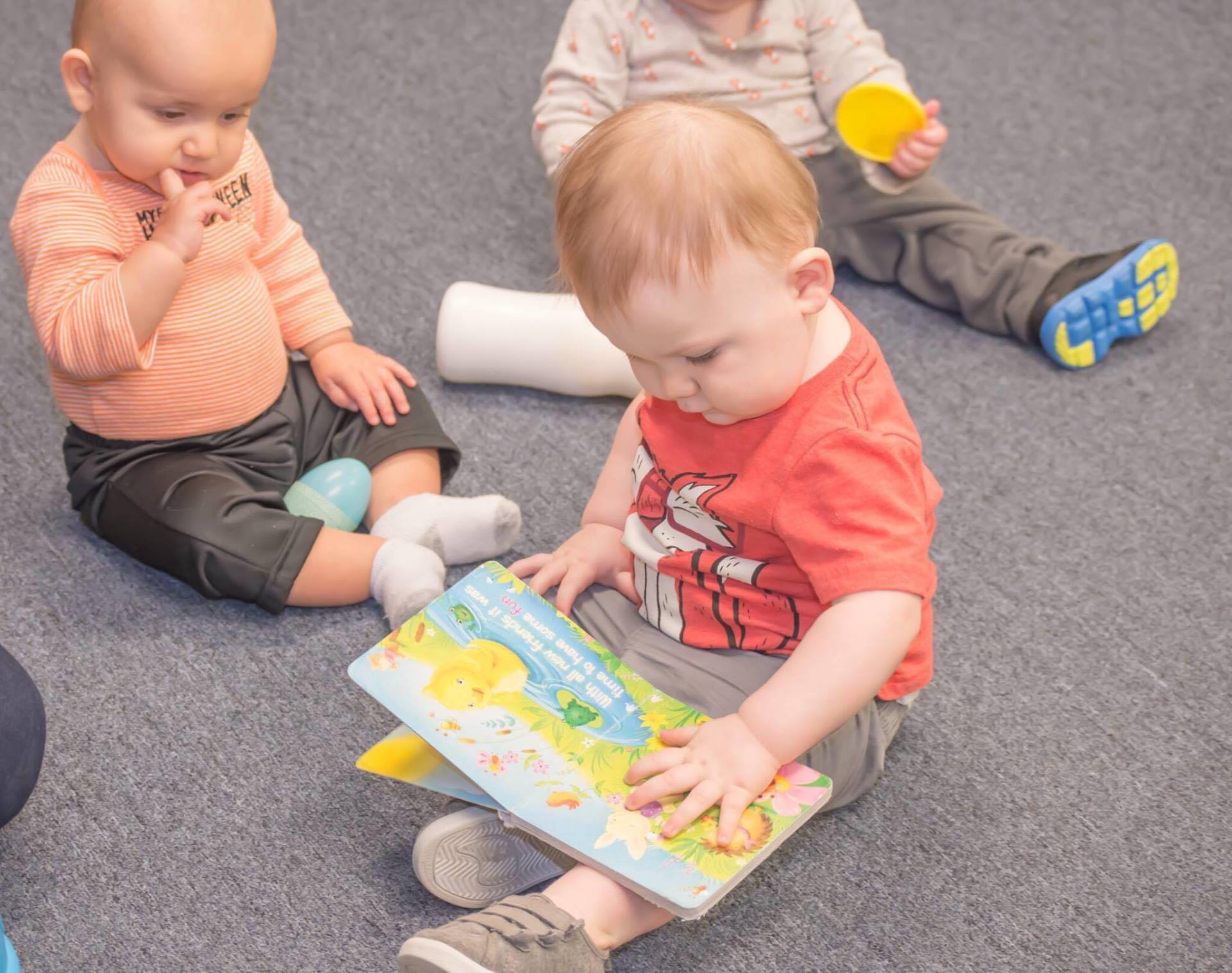 Child Development — Child at the end of Slide in Summerville, SC