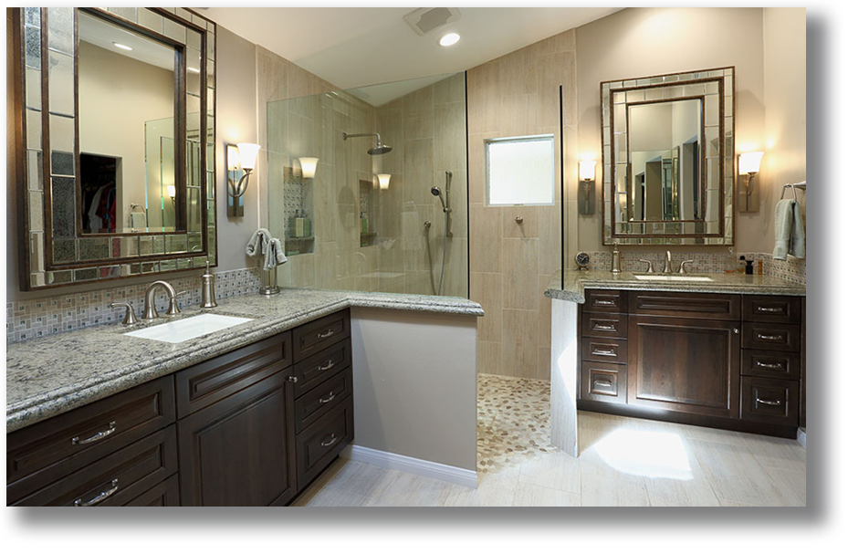 bathroom designed by Lynn