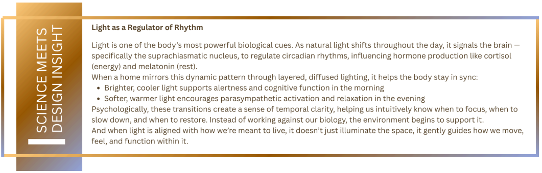 Light as a Regulator of Rhythm