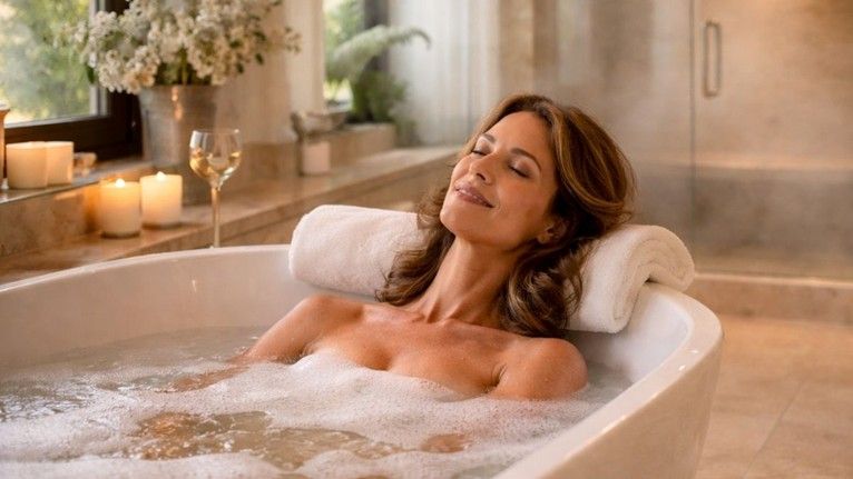 Relaxing in the Bathtub