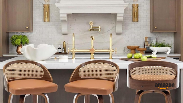 bar stool in kitchen