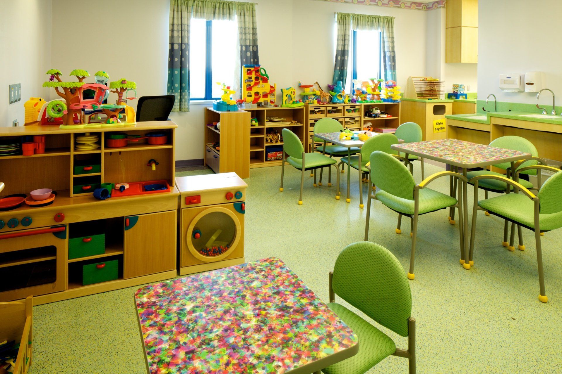 Children's hospital area