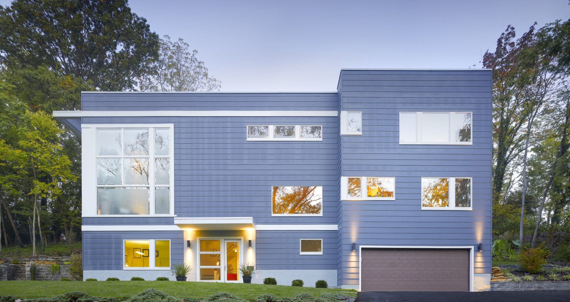 modern home exterior