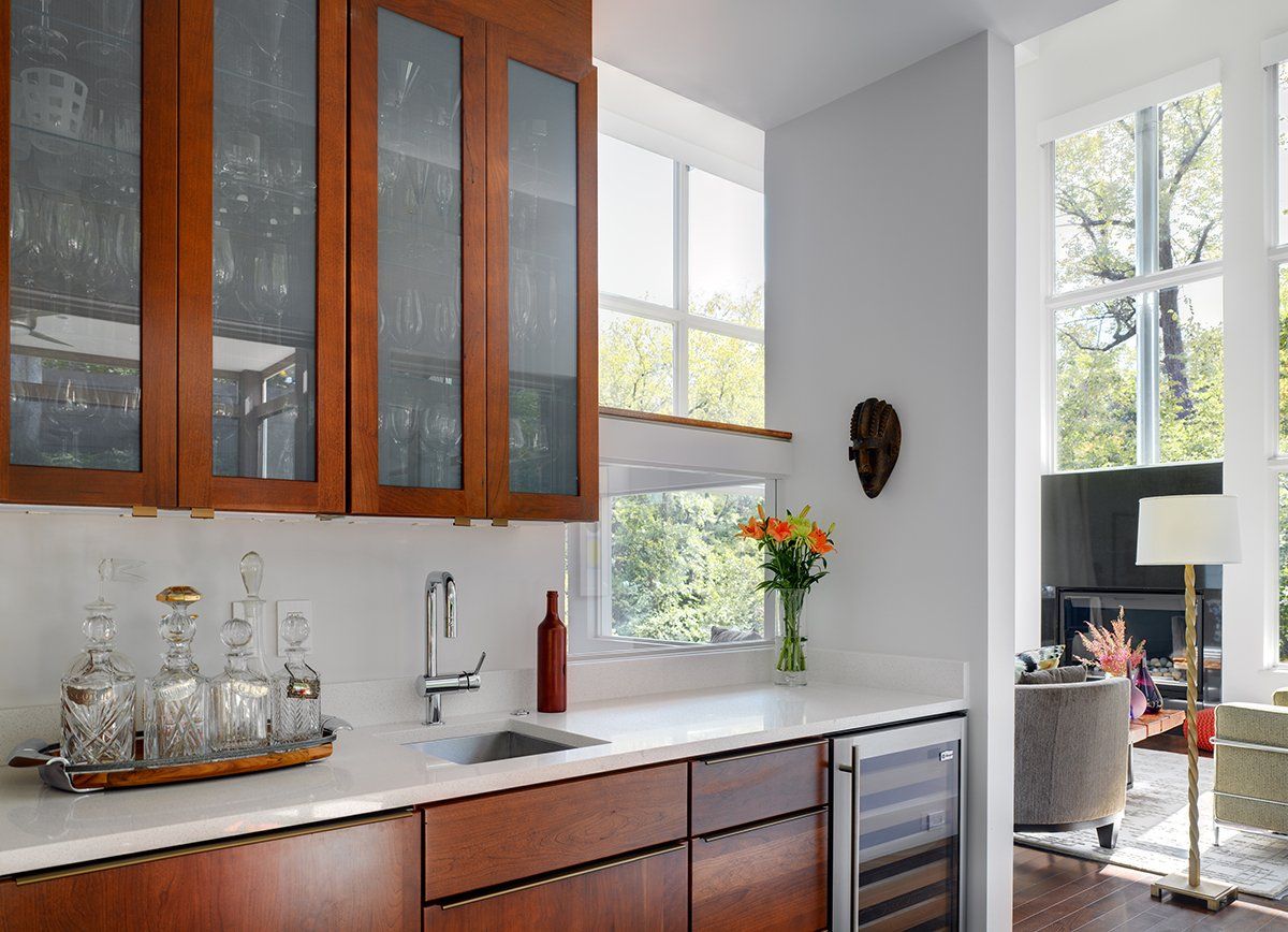 modern kitchen units