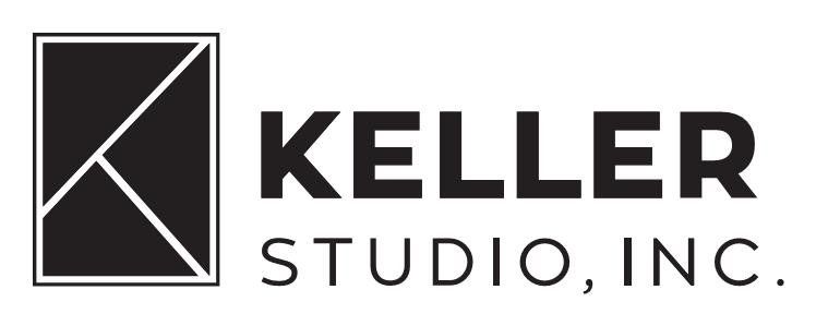 Black + White Logo Keller Studio