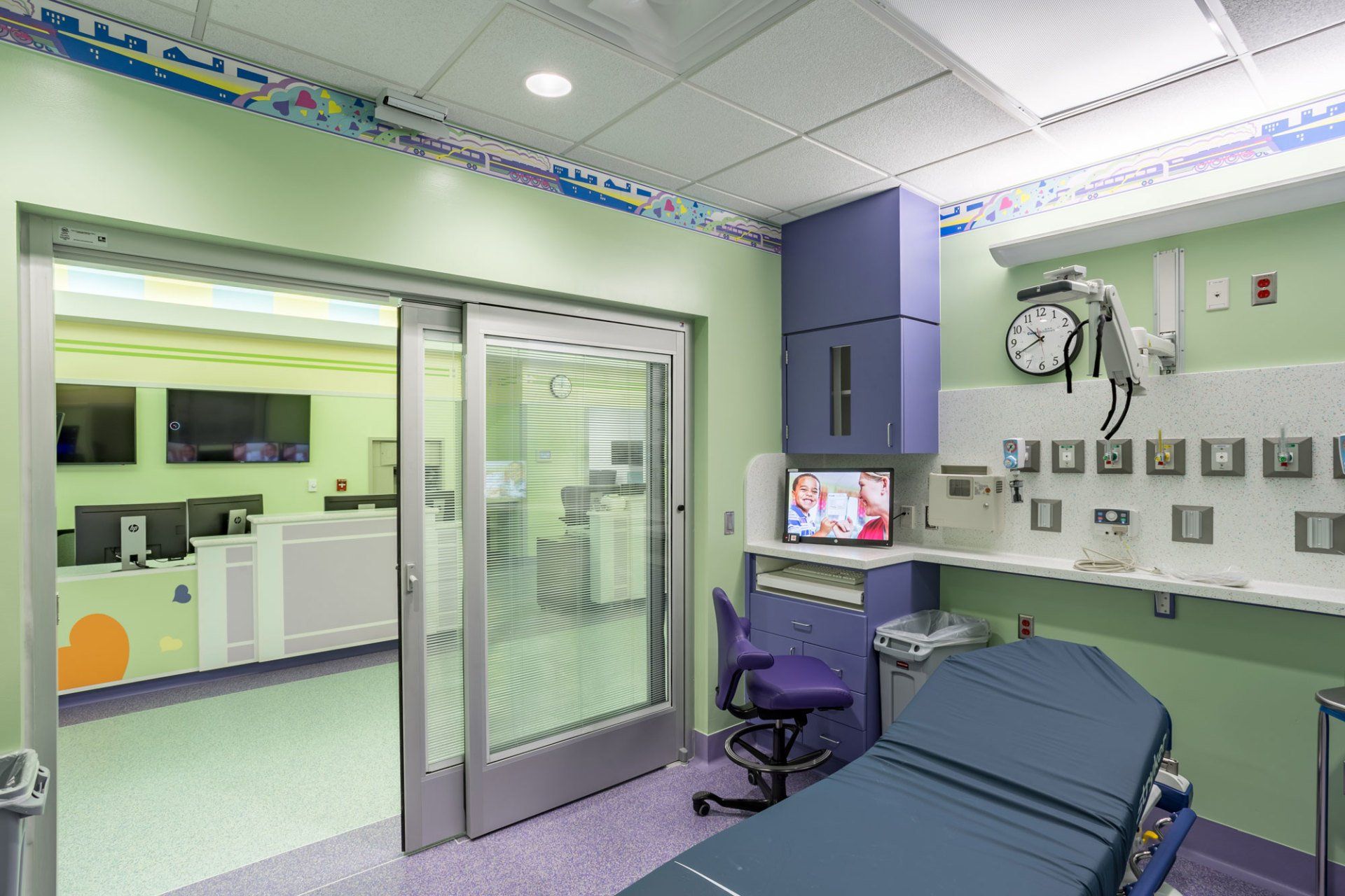 treatment room in kids hospital