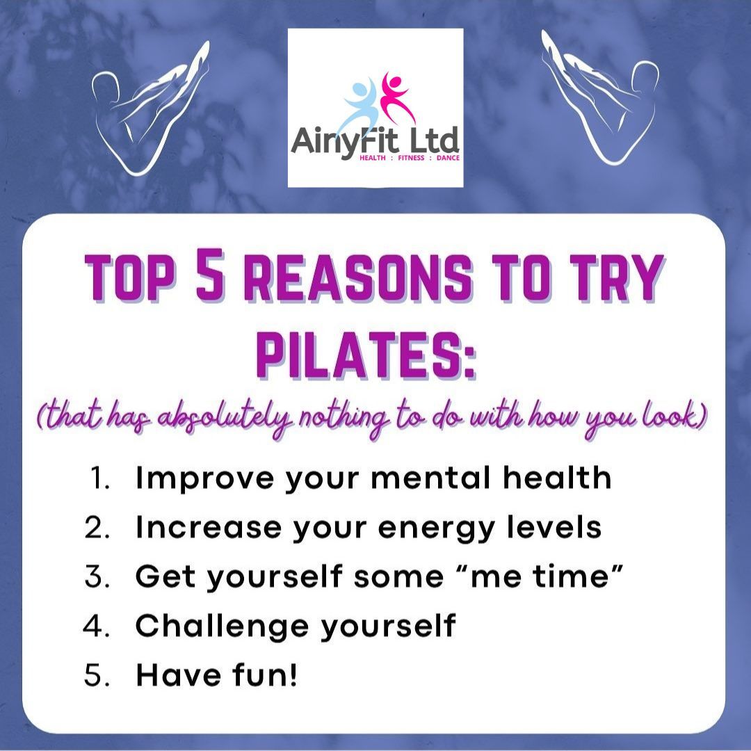 The Top 5 reasons to try Fitness PILATES!