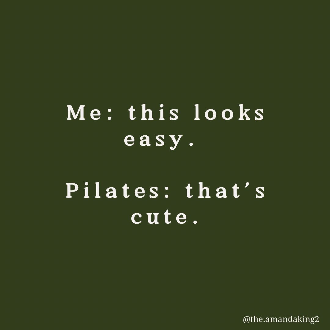 If it's easy, it's not Pilates! Find out more in our blog.