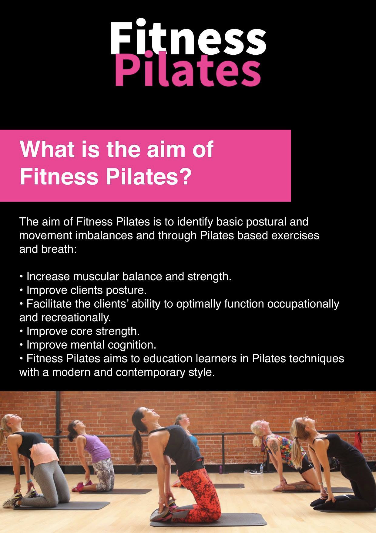What is Fitness Pilates, and what is the aim of Fitness Pilates?