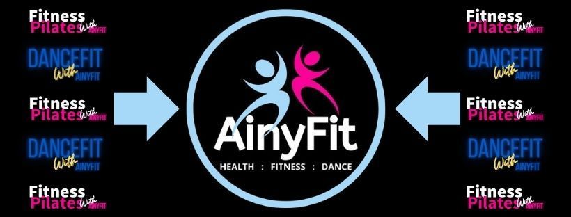 AinyFit's Regular Schedule of Fitness PILATES and DanceFIT Classes in Calmore and Marchwood near Southampton from January 2023