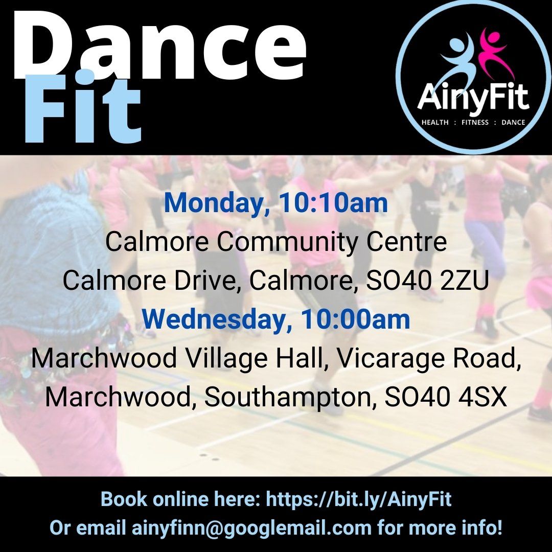 DanceFIT with AinyFit classes in Totton and Marchwood
