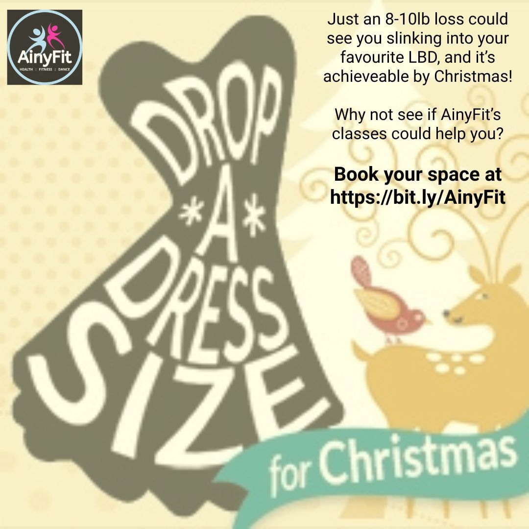 Drop a Dress Size for Christmas with AinyFit!