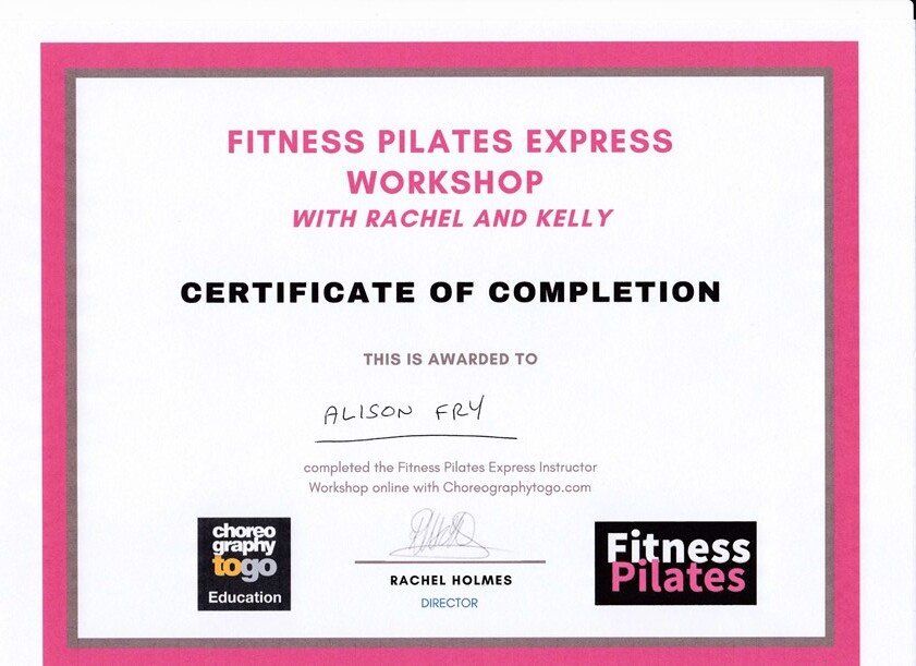 Fitness Pilates Express Workshop Certification - 23rd October 2020