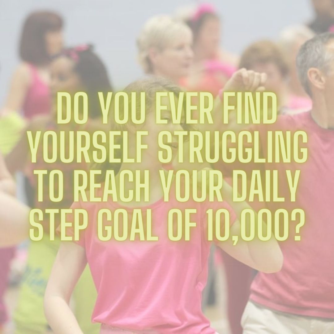 Do you ever find yourself struggling to reach your daily step goal of 10,000?