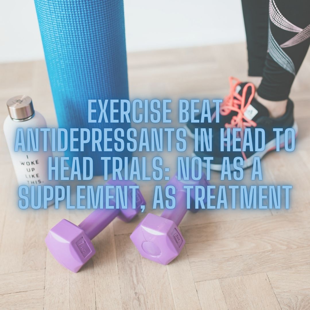 Person getting ready to support mental health and reduce depression symptoms through exercise.