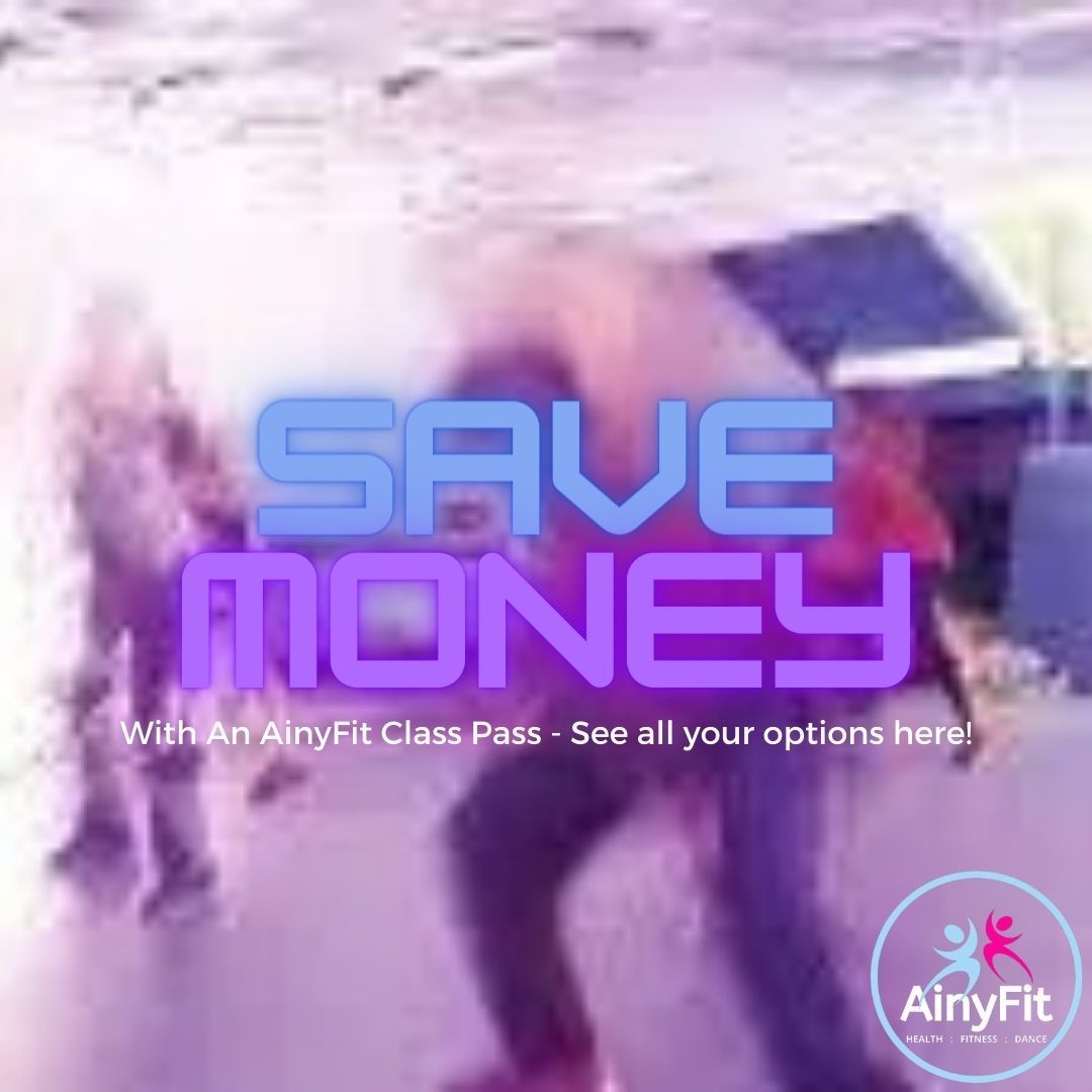 Save money with one of AinyFit's Class Passes