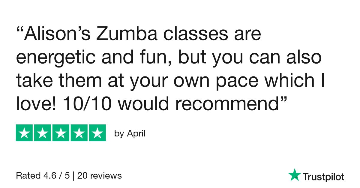 AinyFit's Classes are now rated 4.8 on TrustPilot