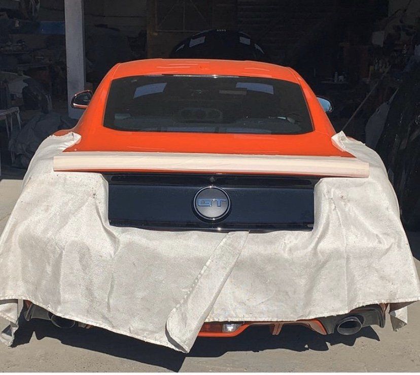 during spoiler repairs