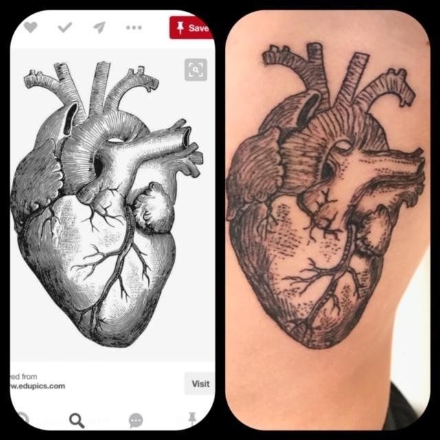 Heart Tattoo — Aurora, CO — Lady Luck Tattoo