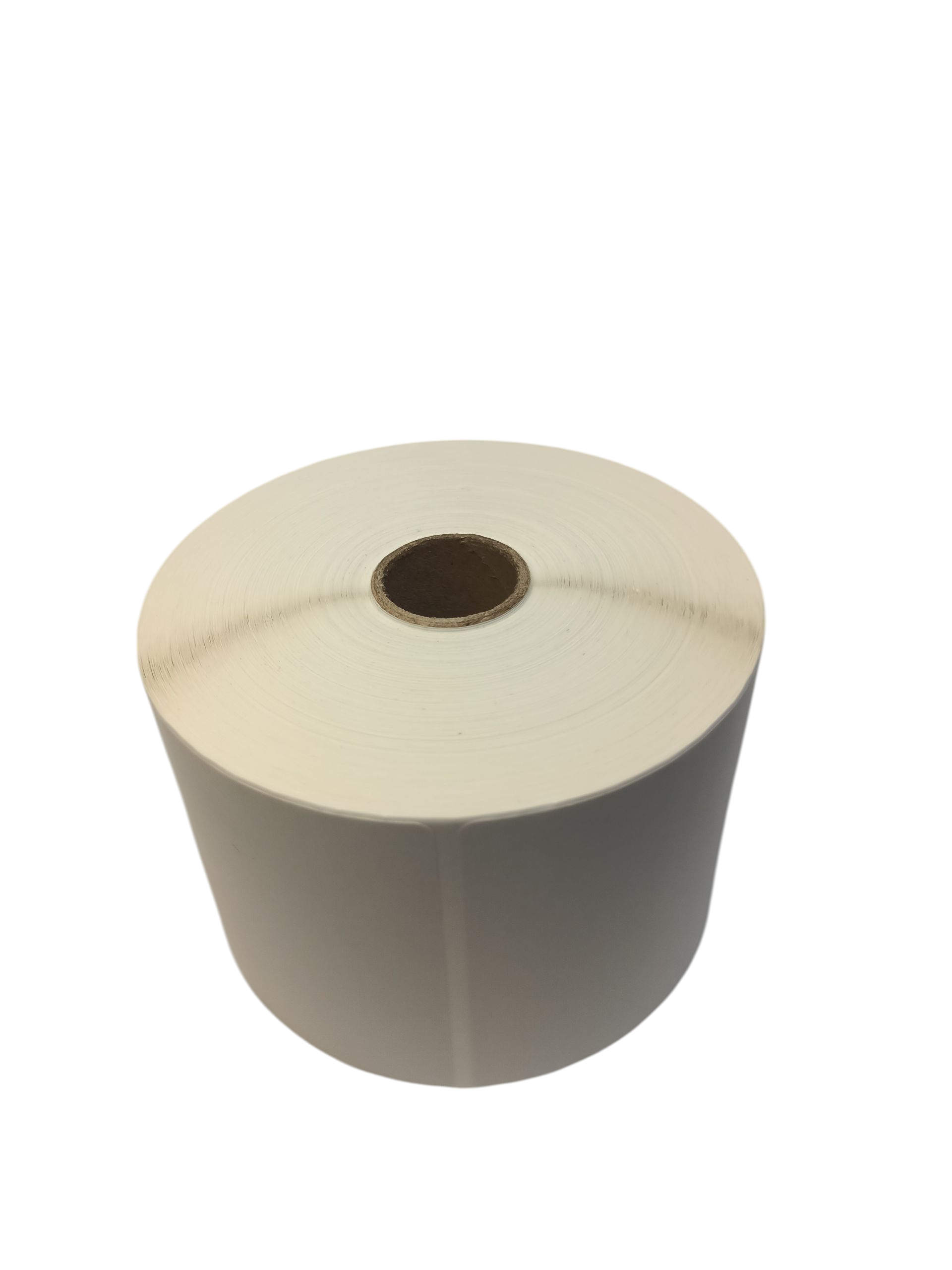 rollo de etiqueta de 76 mm x 76 mm color blanco