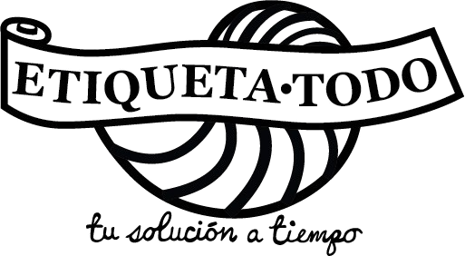Logotipo de Etiqueta todo con el texto: Tu solución a tiempo