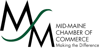 The mid-maine chamber of commerce logo is making the difference.
