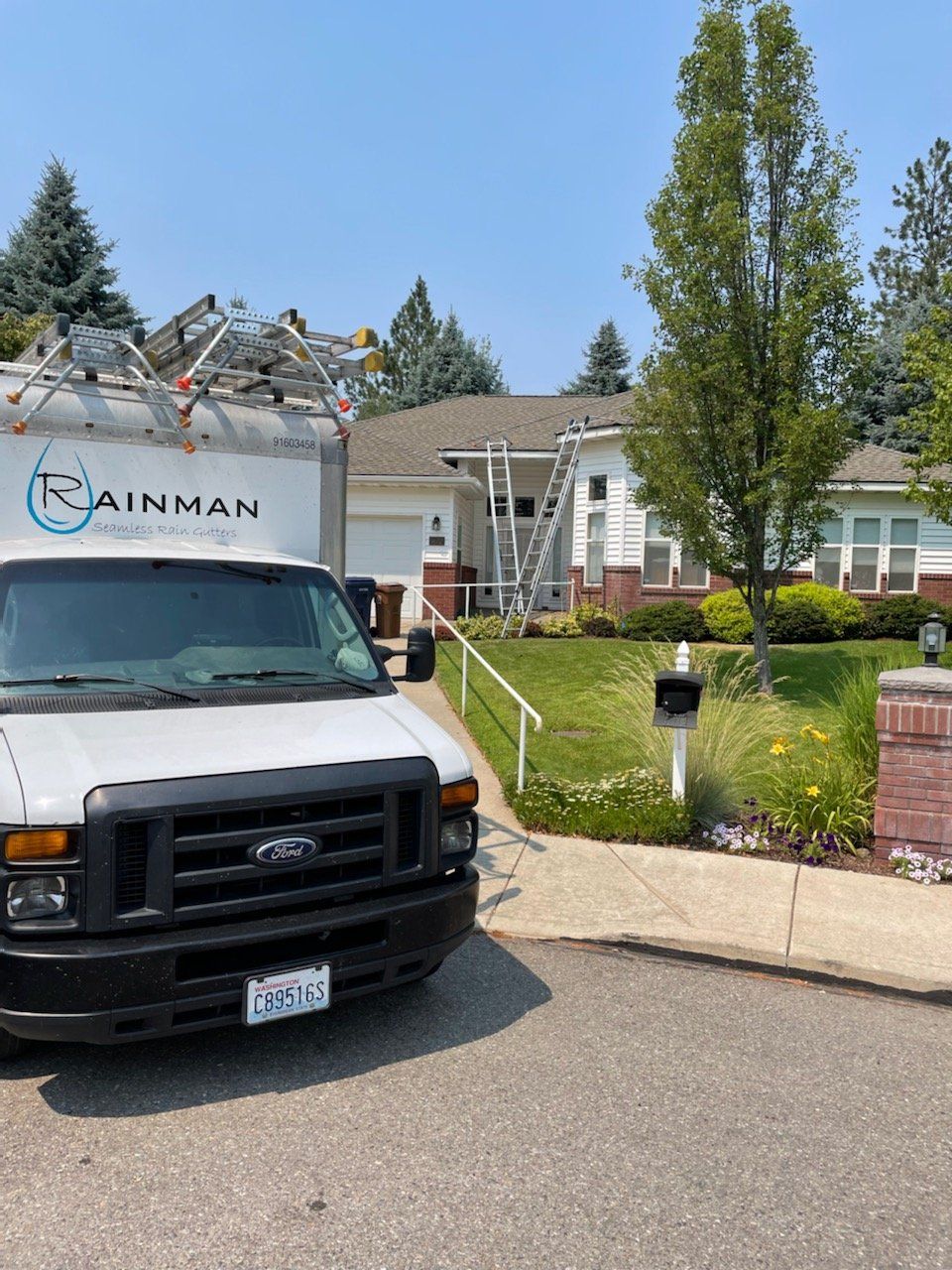 Rainman Seamless Rain Gutters Spokane and North Idaho