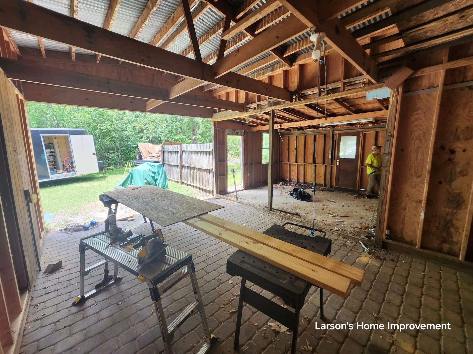 Larsons Home Improvement | Barn Remodel | Aiken, S.C.