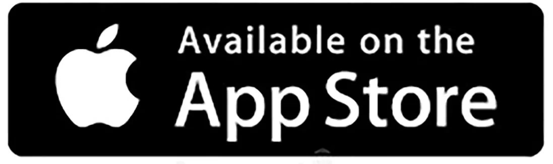 The app store logo is available on the app store.