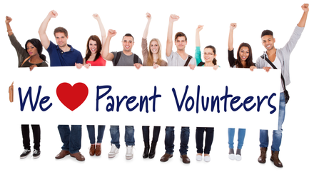 We love Parent Volunteers