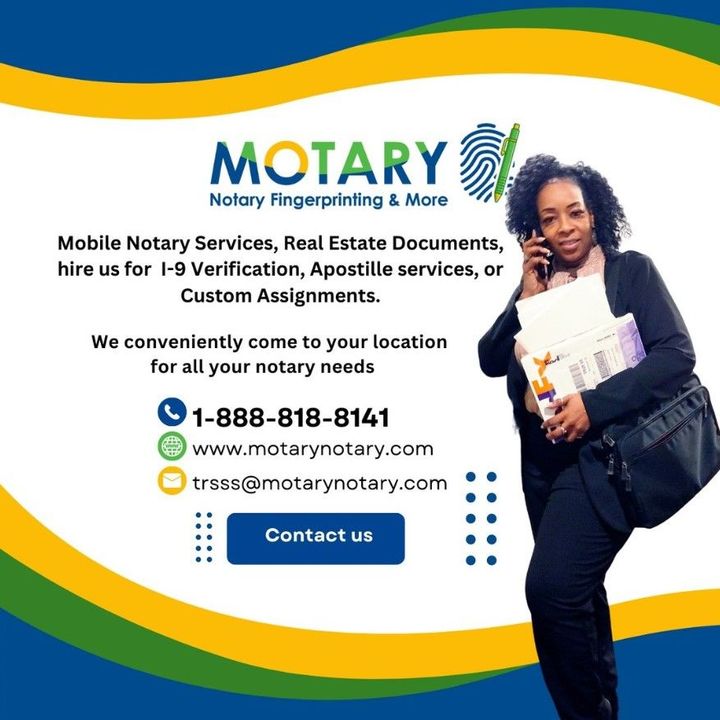 Motary Services | North Charleston, SC | TRS Support