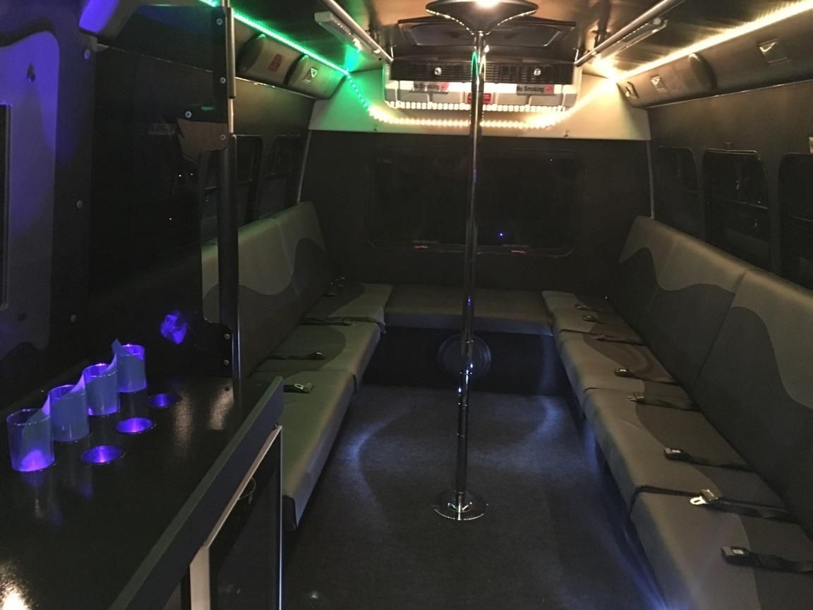 Austin Party Bus Rental up to 14 Passengers