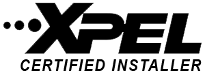 Black XPEL Certified Installer logo.