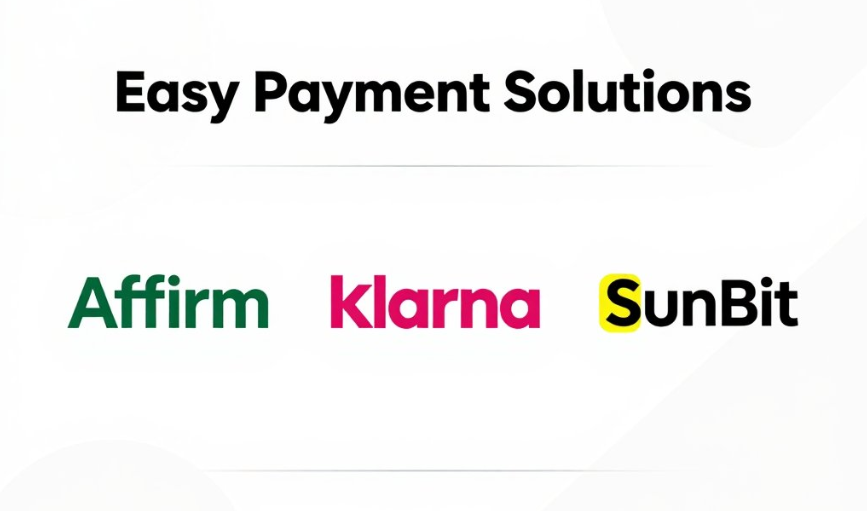 American First Finance logo.  Blue and red abstract graphic with blue text.