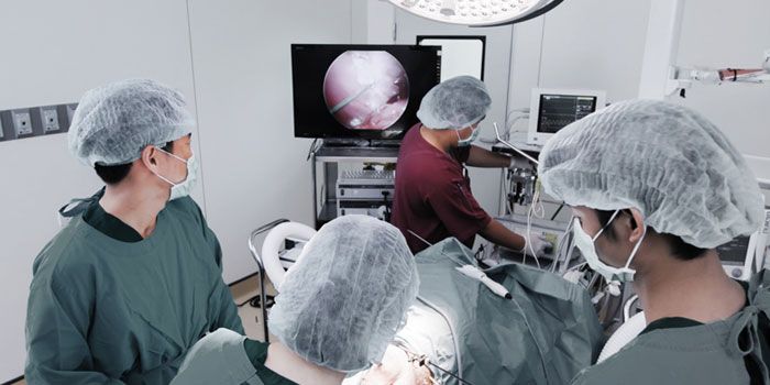 Cirugía laparoscópica, Cirugía