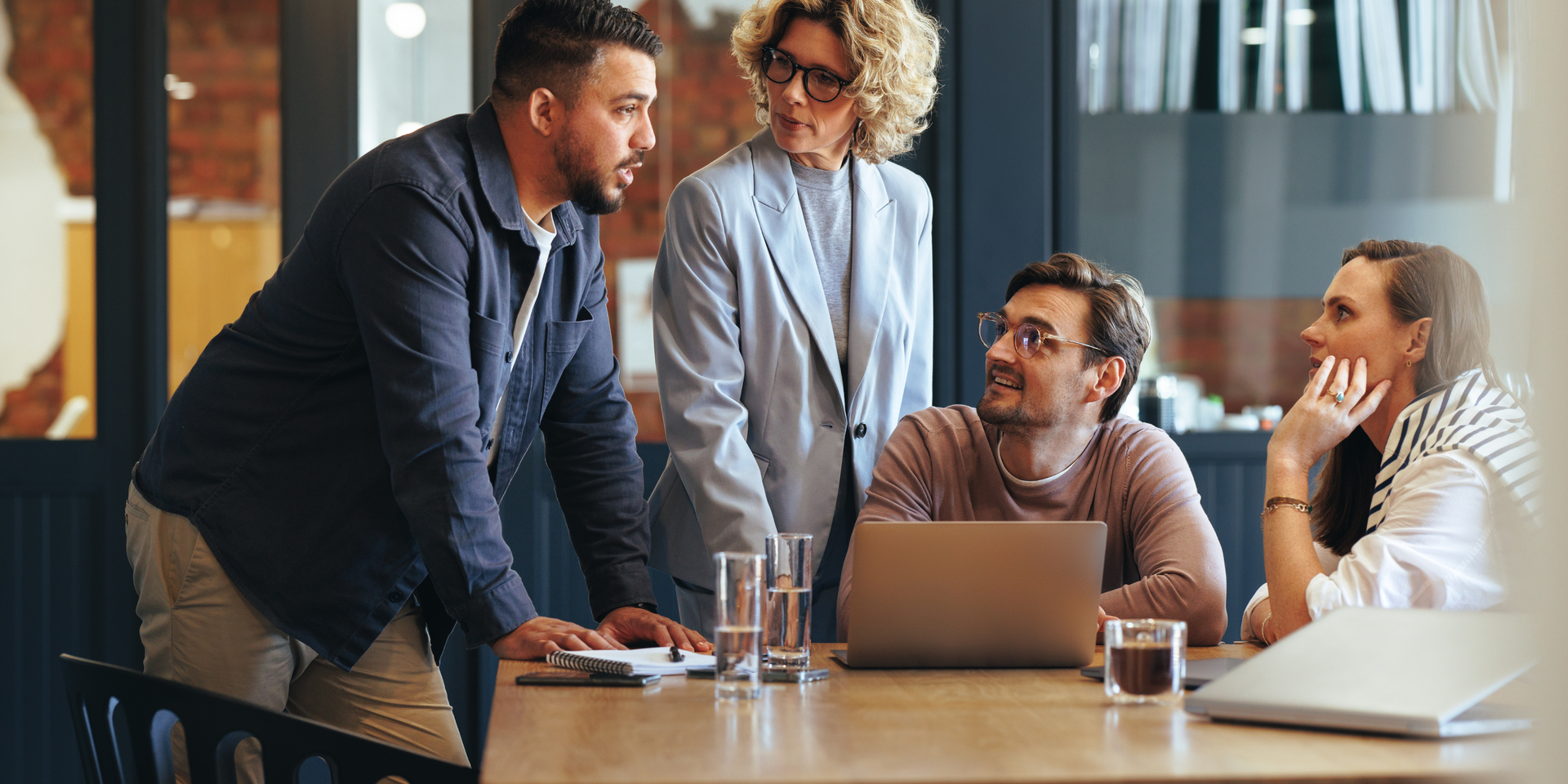 Business team collaborating on digital strategy – Webshure website design in Germiston