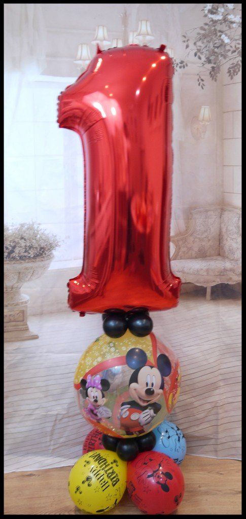 Mickey Mouse Balloon tower