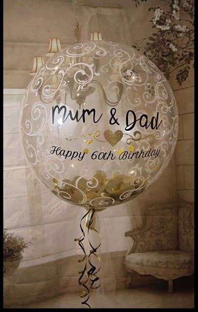 personalised anniversary balloons